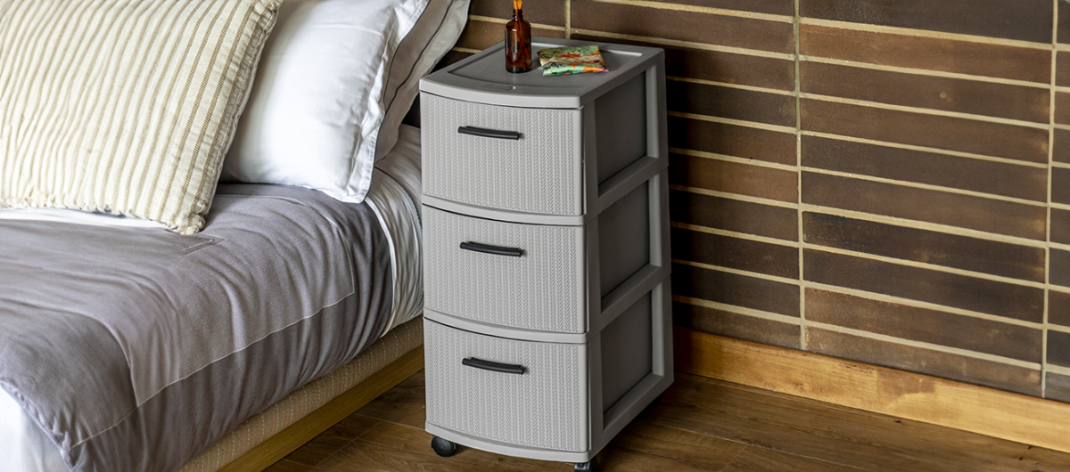 Cajonero Crochet 3 Niveles - MQ - Muebles Dummi