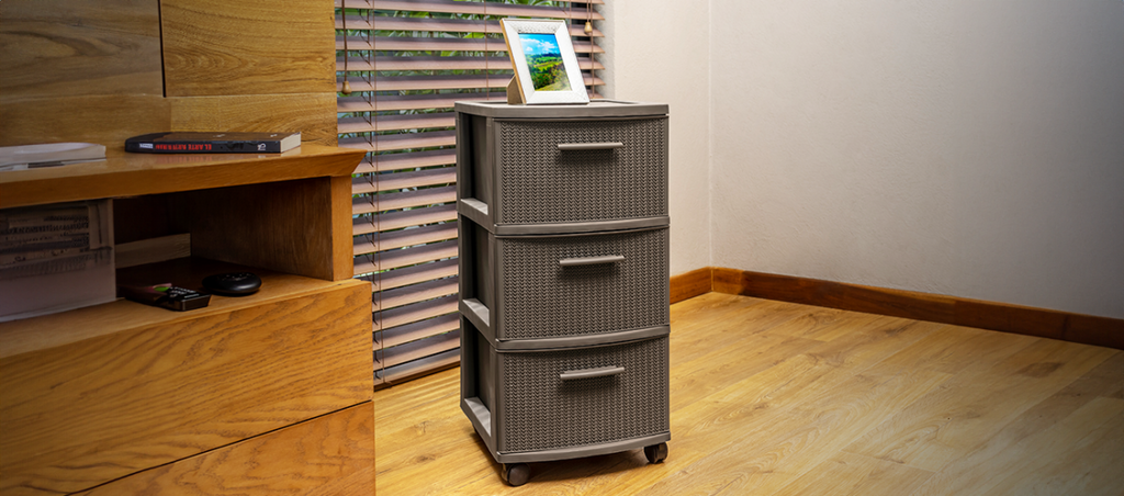 Cajonero Crochet 3 Niveles - MQ - Muebles Dummi