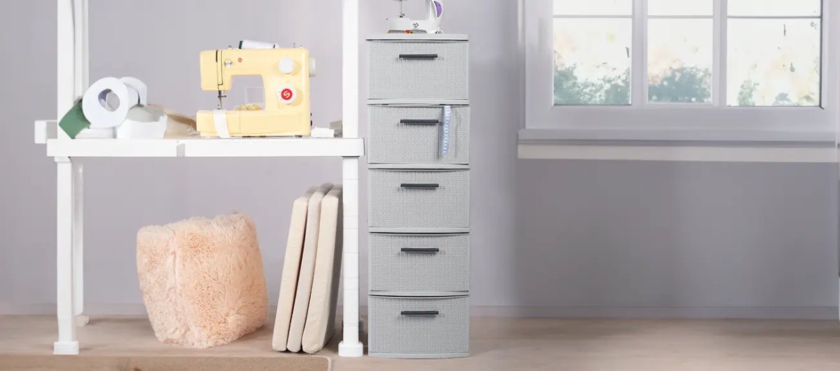 Cajonero Crochet 5 Niveles - MQ - Muebles Dummi