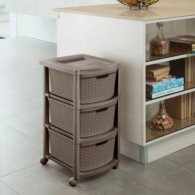 Cajonero Rattan Shia 3G - Rimax - Muebles Dummi