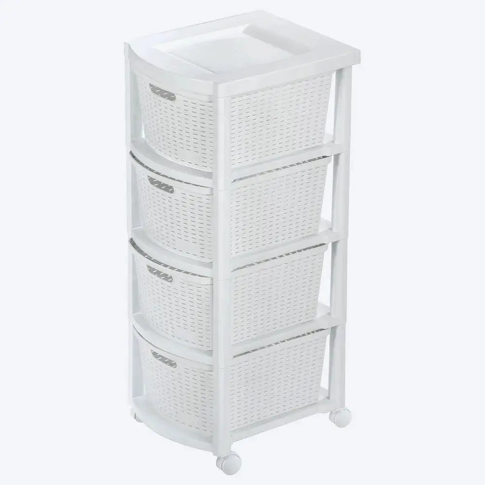 Cajonero Rattan Shia 4 Gavetas - Rimax - Muebles Dummi