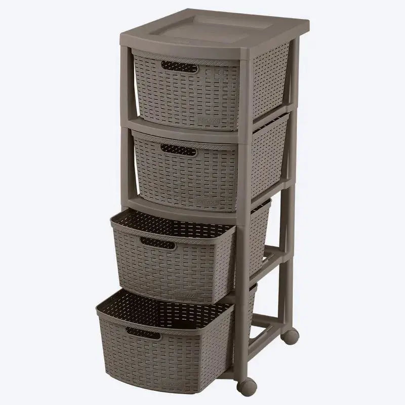Cajonero Rattan Shia 4G - Rimax - Muebles Dummi