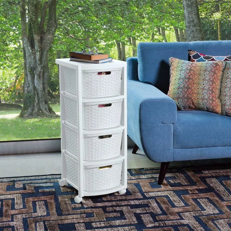 Cajonero Rattan Shia 4G - Rimax - Muebles Dummi