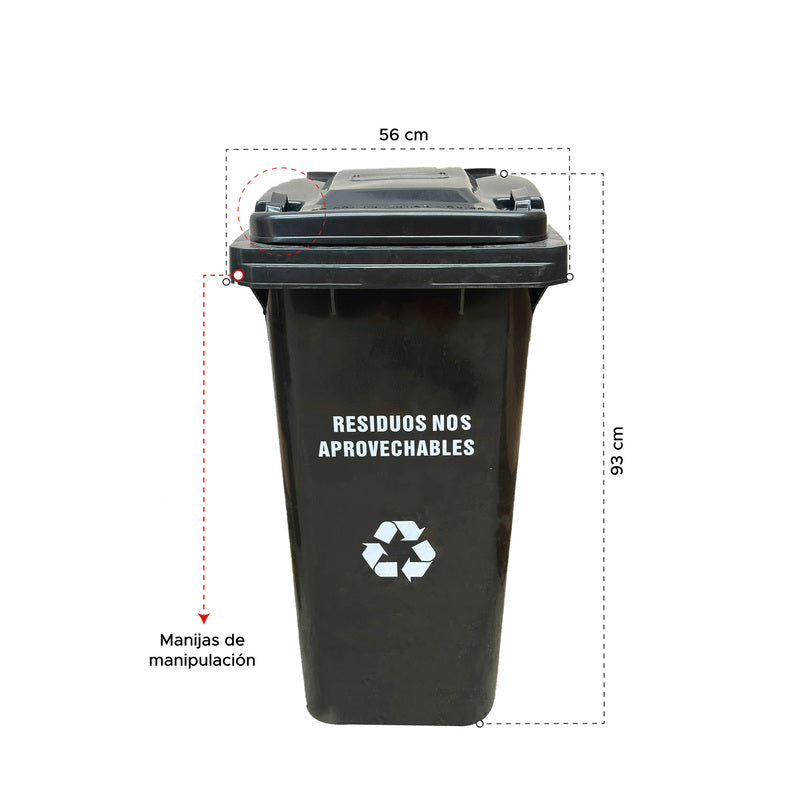Contenedor de Basura Industrial 240 Litros