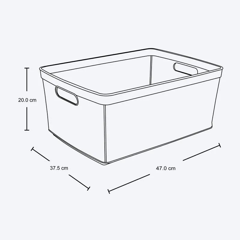 Canasta Fique 30 Litros - Rimax - Muebles Dummi