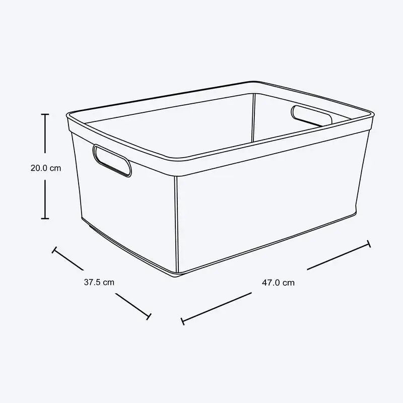 Canasta Fique 30 Litros - Rimax - Muebles Dummi