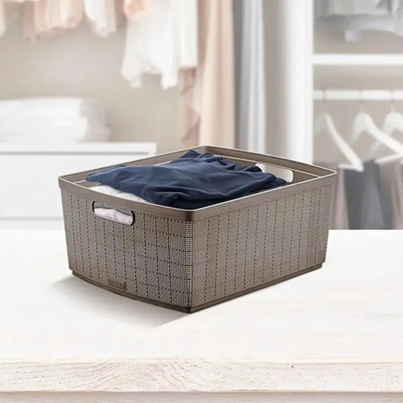 Canasta Fique 30 Litros - Rimax - Muebles Dummi