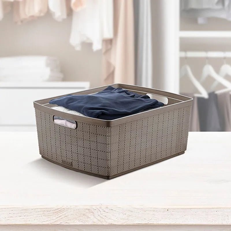 Canasta Fique 30 Litros - Rimax - Muebles Dummi