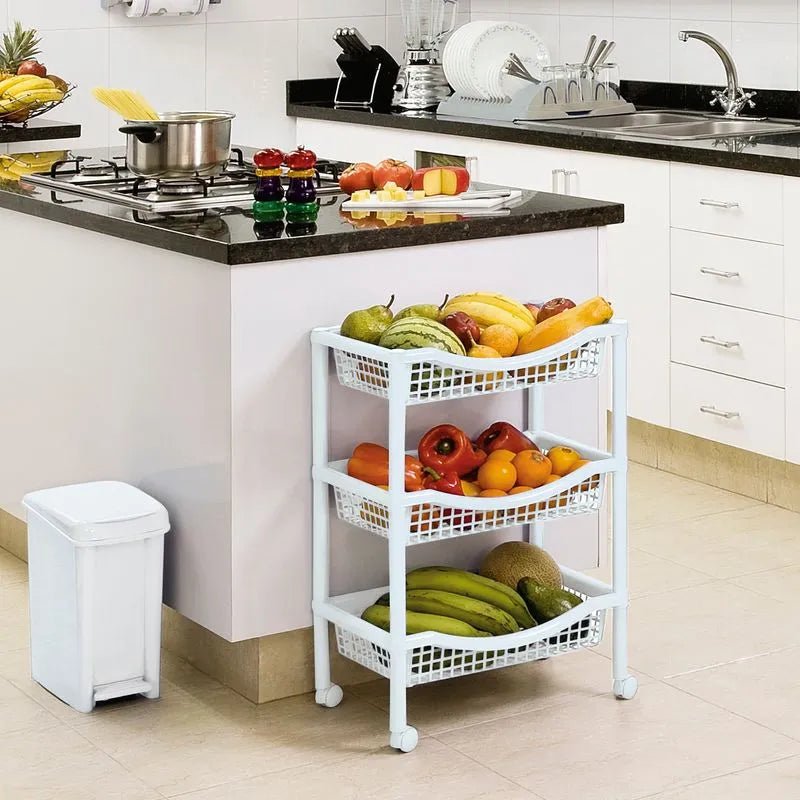 Canasta Movil Rectangular De Mercado - Rimax - Muebles Dummi