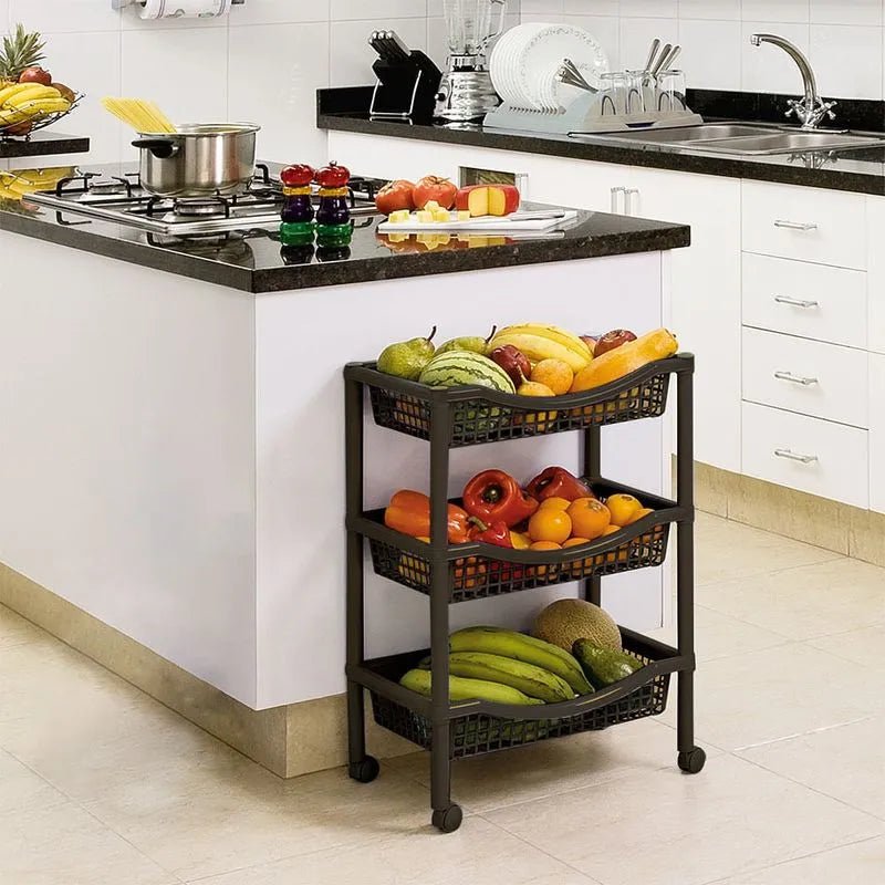 Canasta Movil Rectangular De Mercado - Rimax - Muebles Dummi