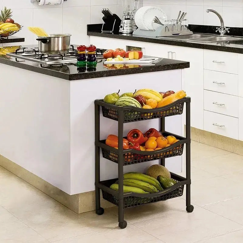 Canasta Movil Rectangular De Mercado - Rimax - Muebles Dummi