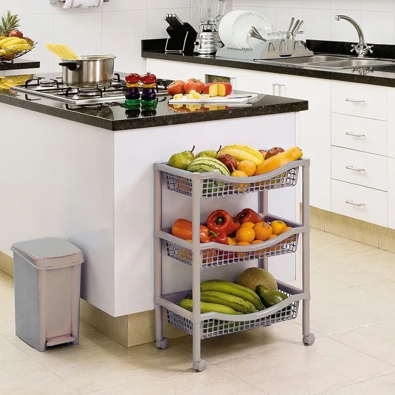 Canasta Movil Rectangular De Mercado - Rimax - Muebles Dummi