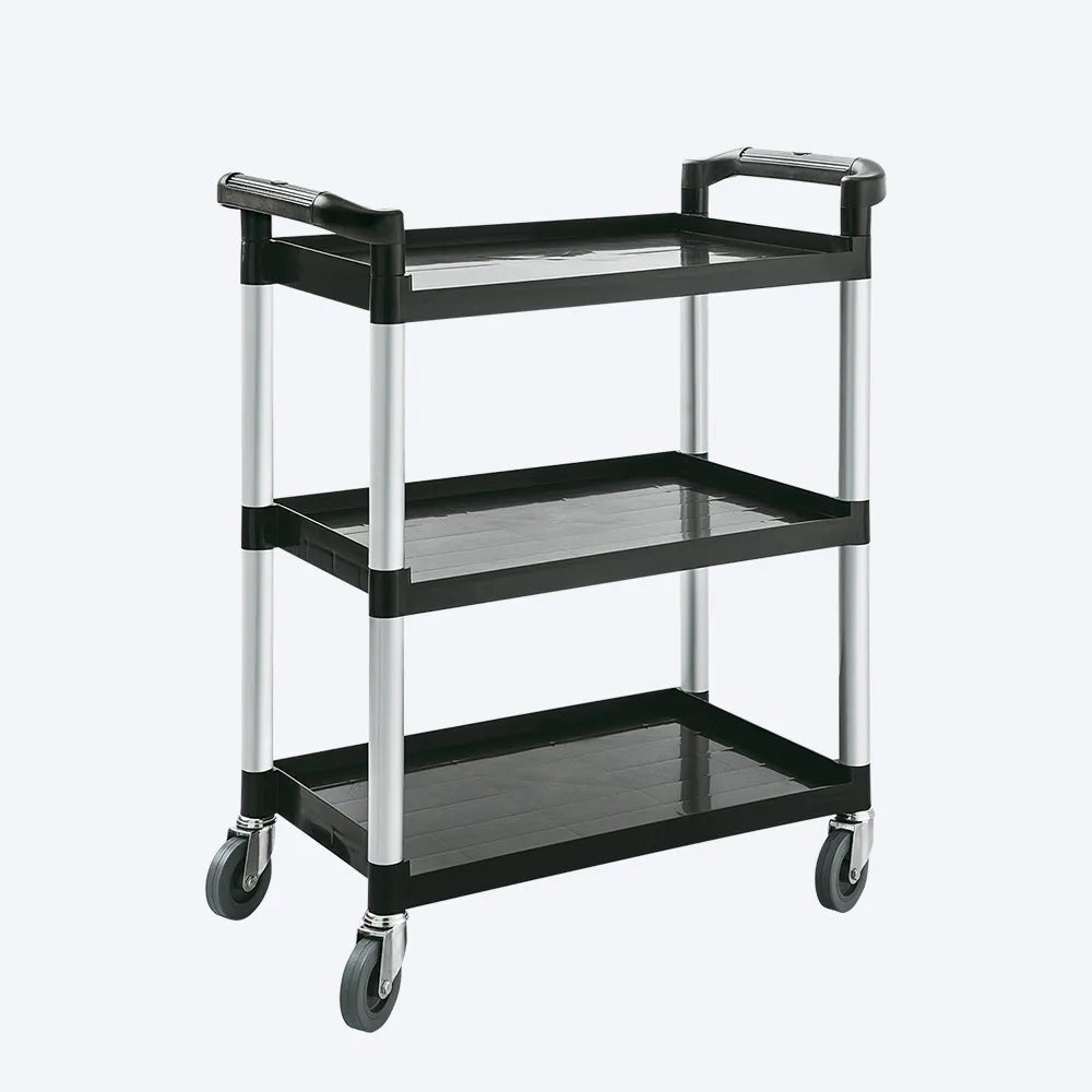 Carro Camarero Pequeño Negro - Rimax - Muebles Dummi