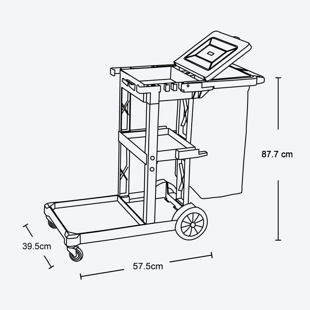 Carro De Servicio - Rimax - Muebles Dummi