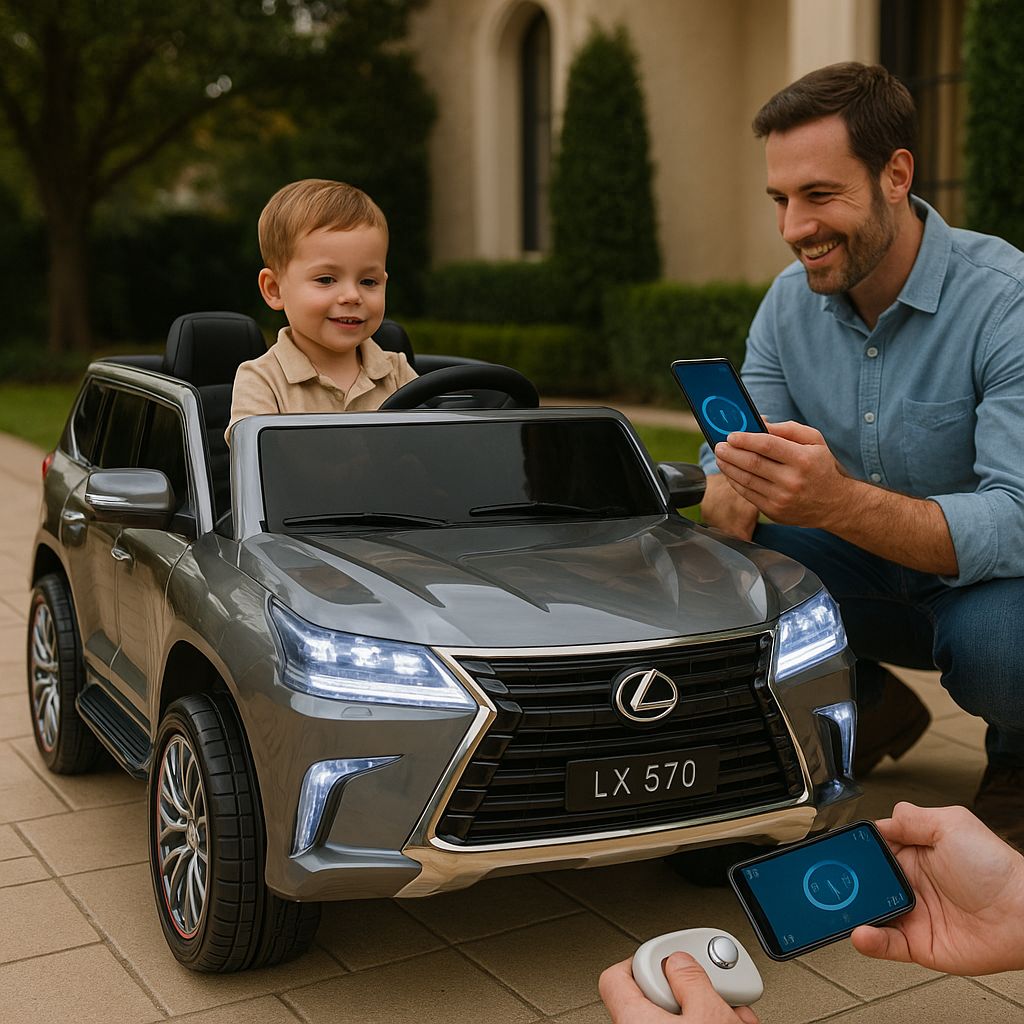 Carro Recargable Eléctrico LEXUS LX570 - Muebles Dummi