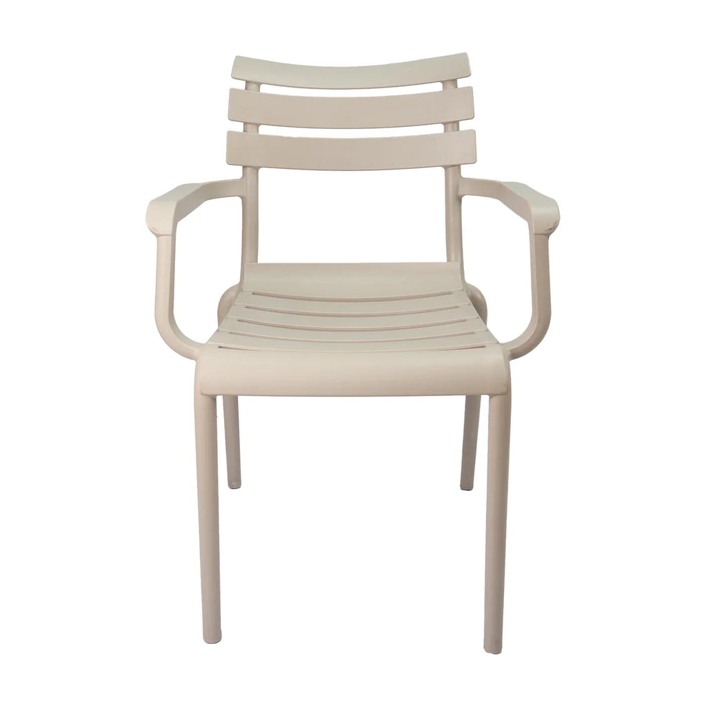 Silla Venecia Con Brazos Para Exterior