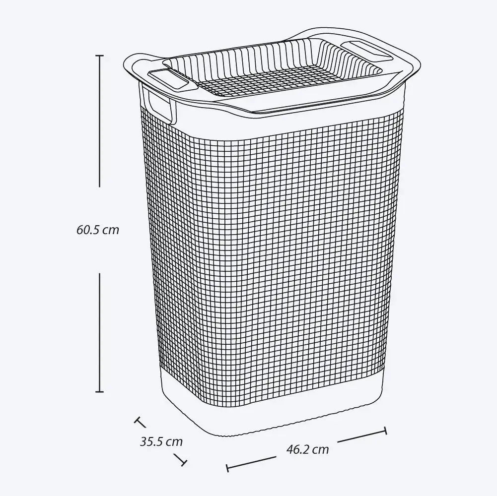 Cesta Para Ropa Linium - Rimax - Muebles Dummi