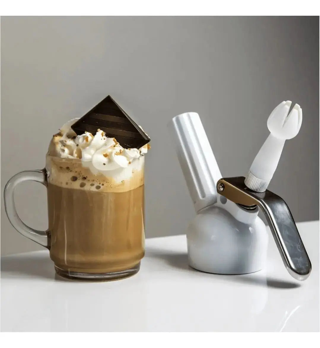 Chantillera Dispensador Espumas - Crema Chantilly De 1 Litro - Muebles Dummi