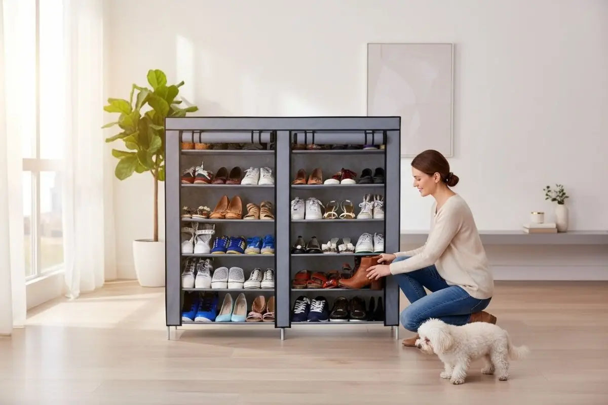 Closet Zapatero Organizador Gabinete de Tela - Muebles Dummi