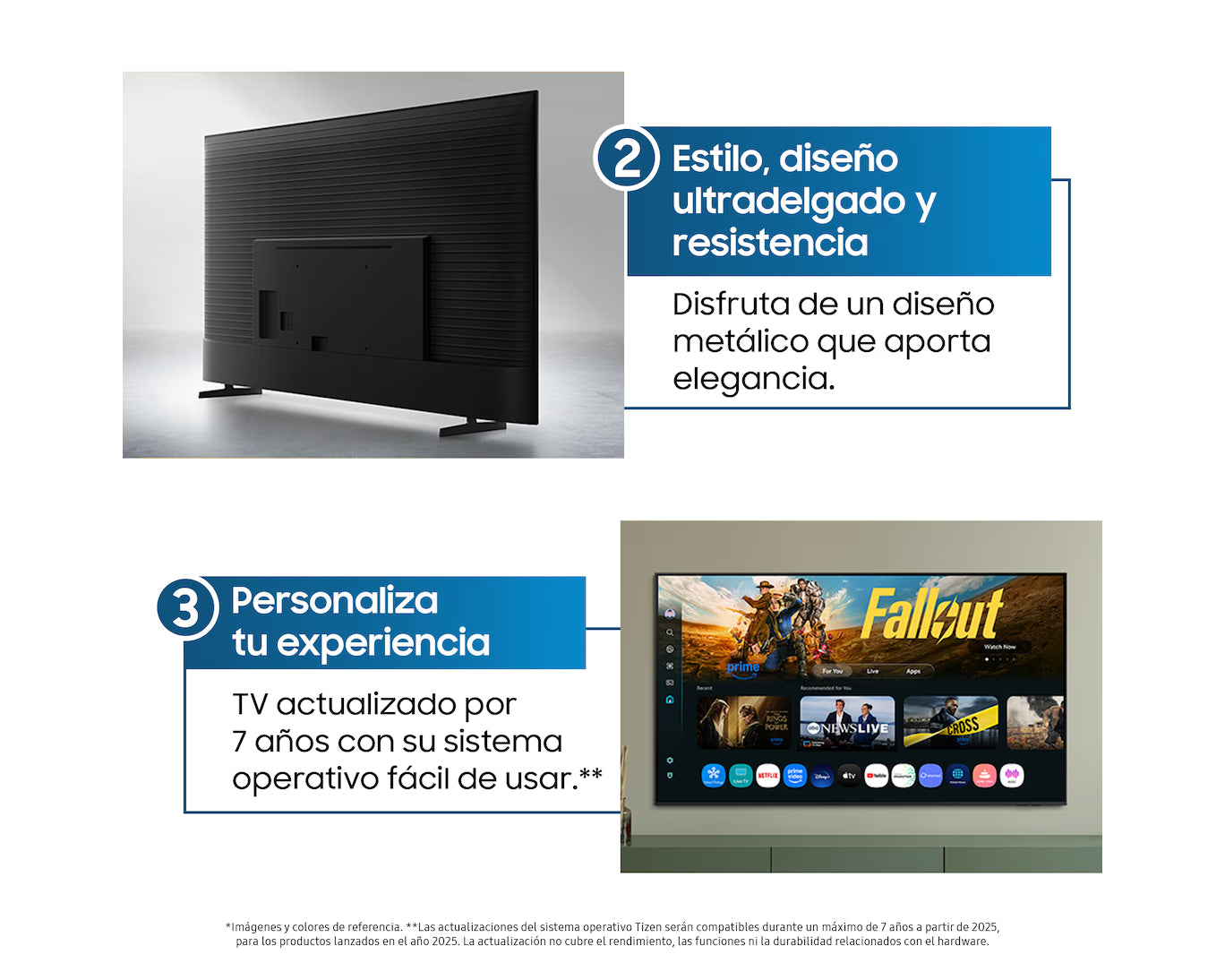 Televisor Smart 75” Crystal 4K Samsung