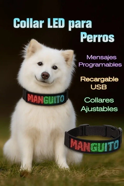 Collar LED Para Mascotas - Muebles Dummi