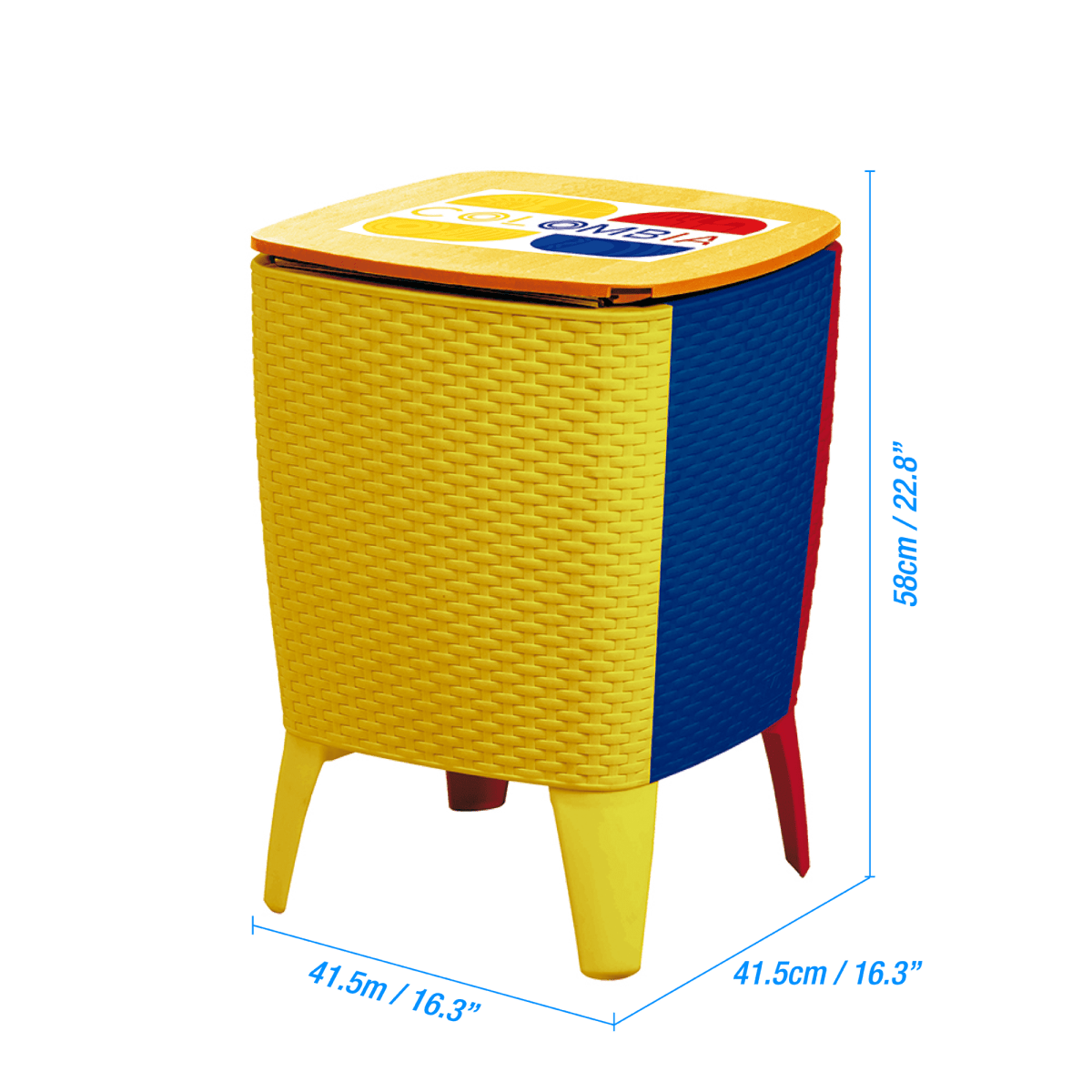 Combo - 2 Sillas Tolix Con Mesa Cooler Edición Selección Colombia - Muebles Dummi