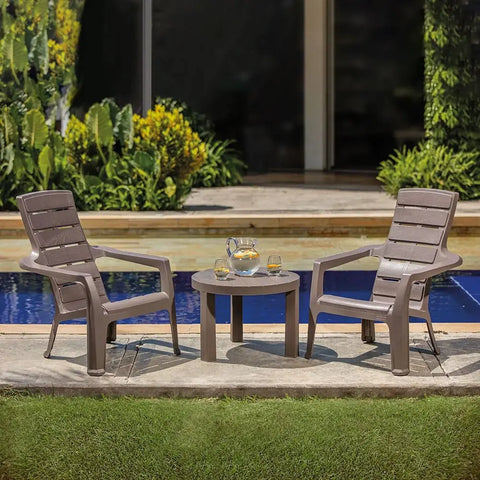 Combo Aire Libre (1 Mesa de Centro + 2 Sillas Playeras Barú) - Rimax - Muebles Dummi