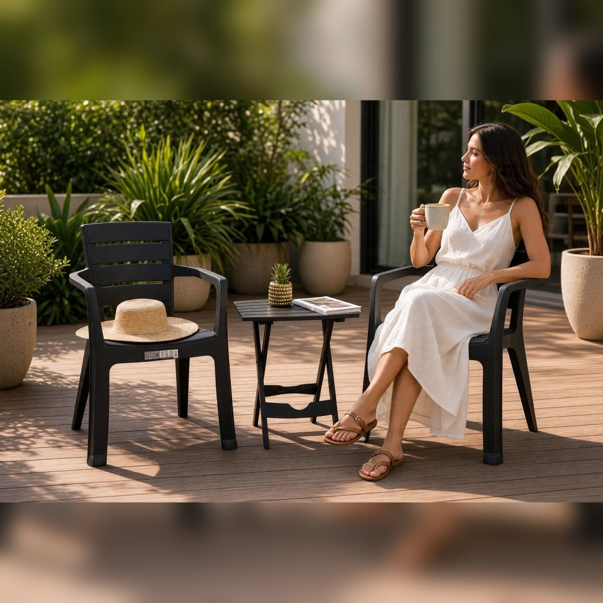 Combo Baru Con Mesa Plegable Rimax - Muebles Dummi