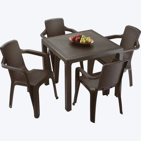 Combo Eterna 4 Sillas + Mesa - Rimax - Muebles Dummi
