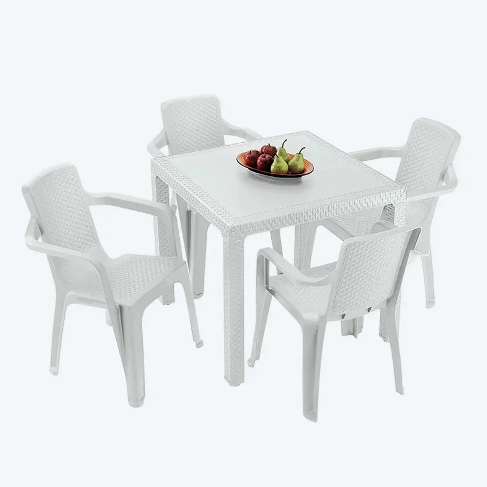 Combo Eterna 4 Sillas + Mesa - Rimax - Muebles Dummi