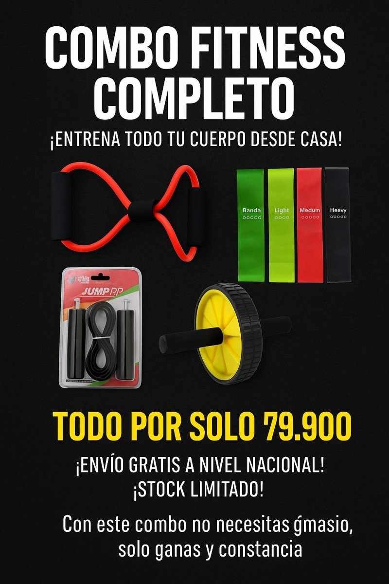 Combo Fitness Completo - Muebles Dummi