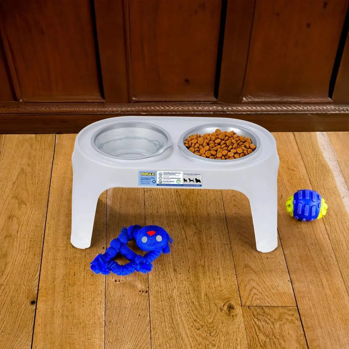 Combo Mascota Gatos (Arenero + Comedero Alto) - Rimax - Muebles Dummi