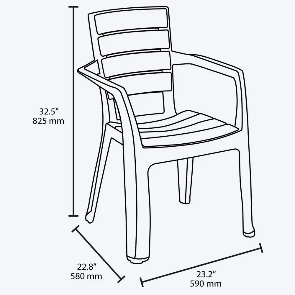 Combo Sala Barú (2 Sillas Baru + 1 Mesa de Centro) - Rimax - Muebles Dummi