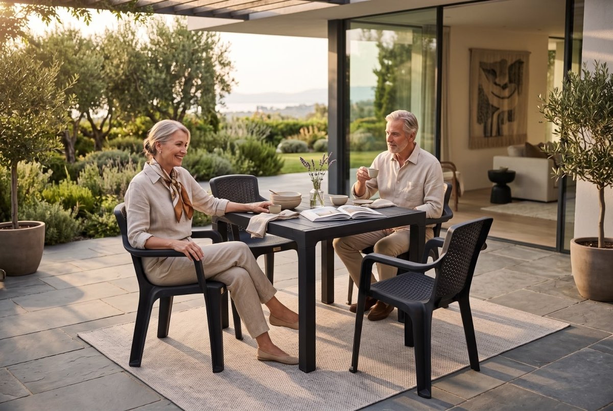 Comedor 4 Puestos Infinity Montana - Muebles Dummi