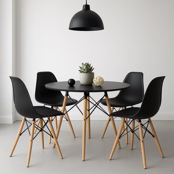 Comedor Escandinavo 4 Puestos - Muebles Dummi