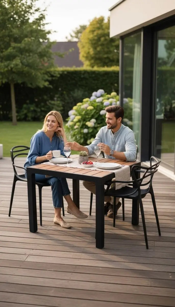 Comedor Madeira Con 4 Sillas Dummi Importada - Muebles Dummi