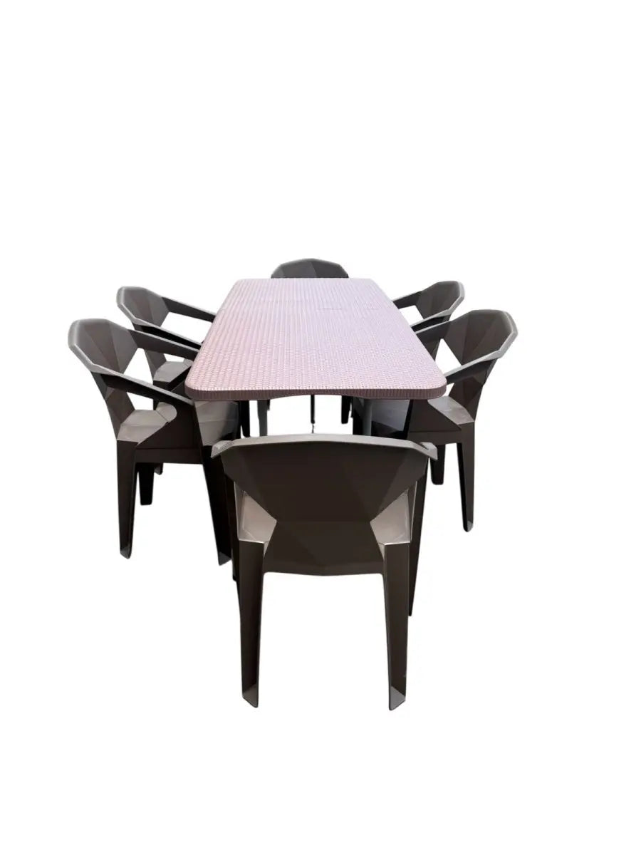 Comedor Moderno Para 6 Personas - Muebles Dummi