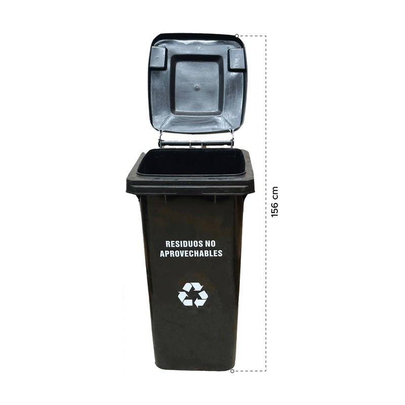 Contenedor de Basura Industrial 240 Litros - Muebles Dummi
