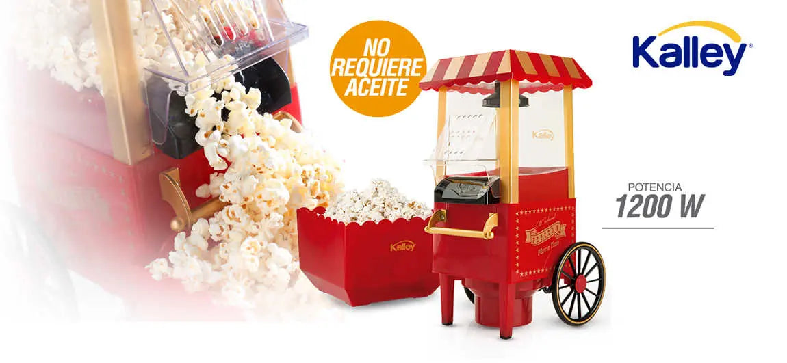 Crispetera Sin Aceite KALLEY - Muebles Dummi