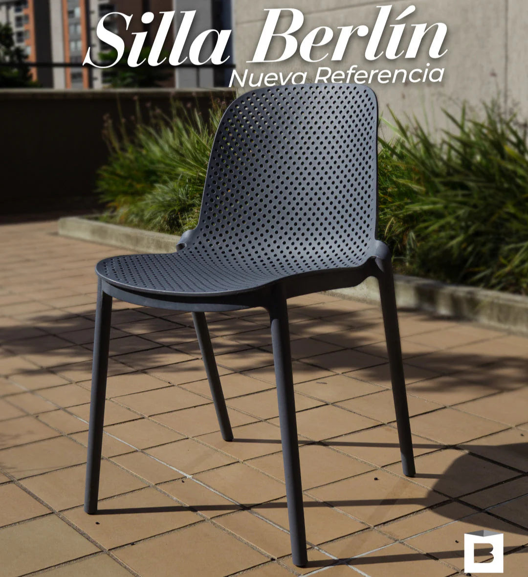 Silla Berlin Para Exterior