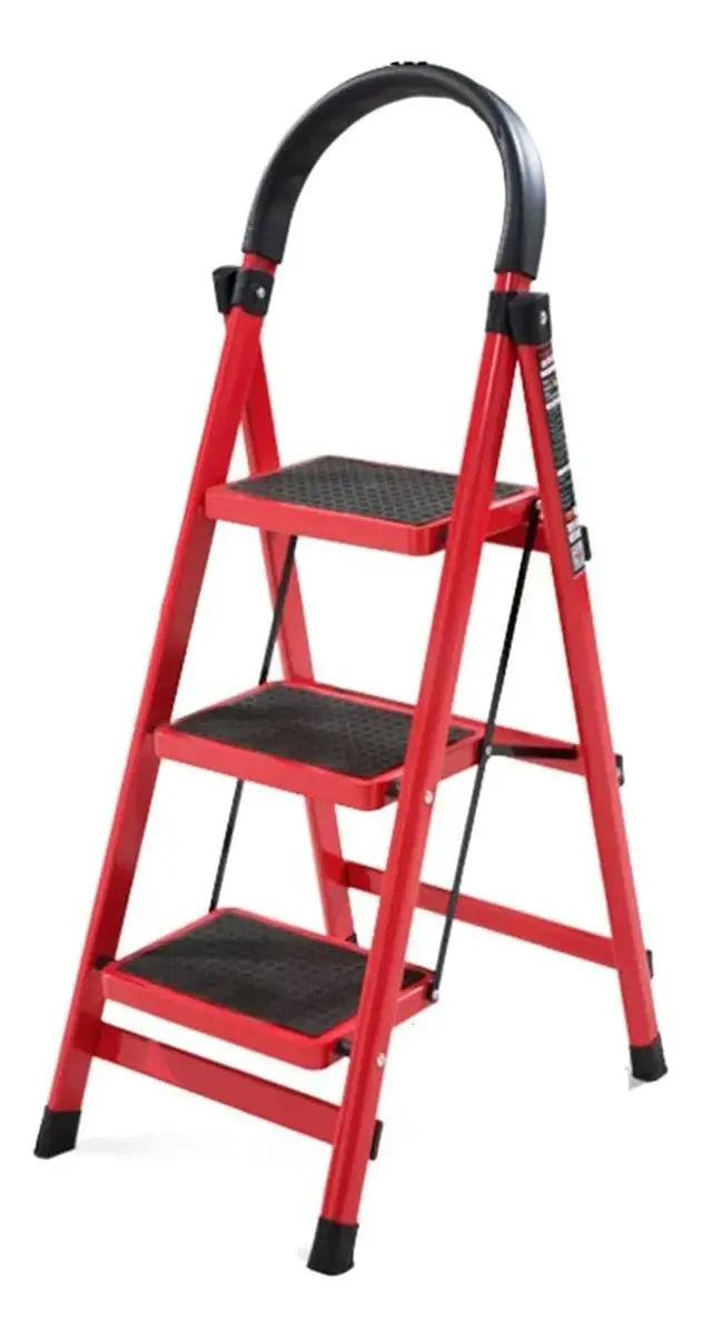 Escalera Metálica Plegable Metalica - 3 Escalones - Muebles Dummi