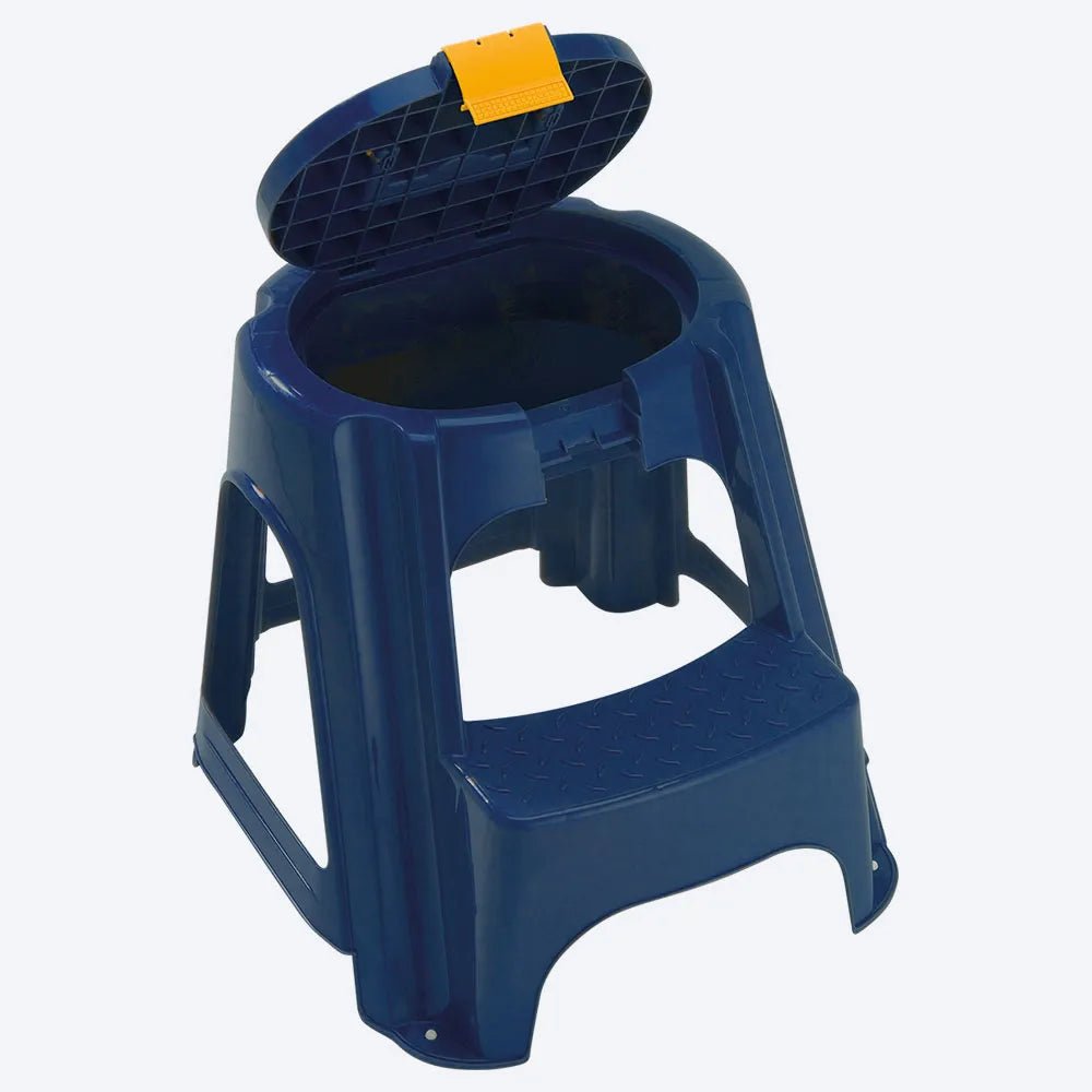 Escalesilla Con Tapa Organizadora Plastica Rimax - Muebles Dummi