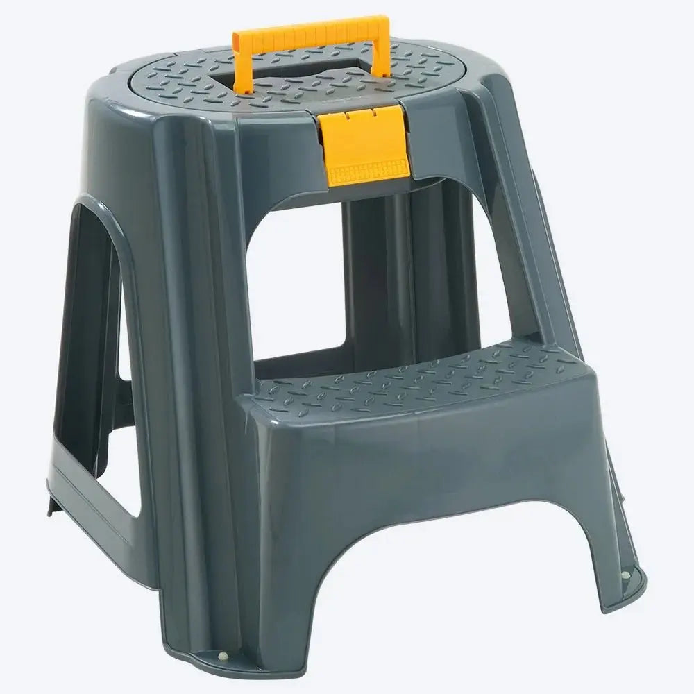 Escalesilla Con Tapa Organizadora Plastica Rimax - Muebles Dummi