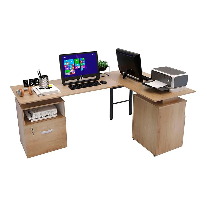 Escritorio Estacion de Trabajo Modular Asturias - Muebles Dummi