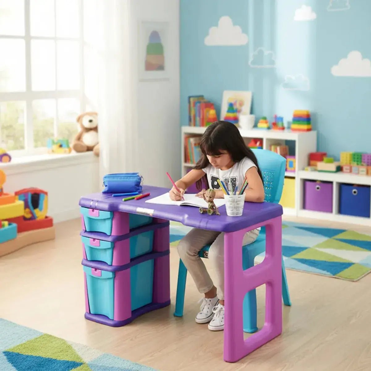 Escritorio Junior Colplast Muebles Dummi