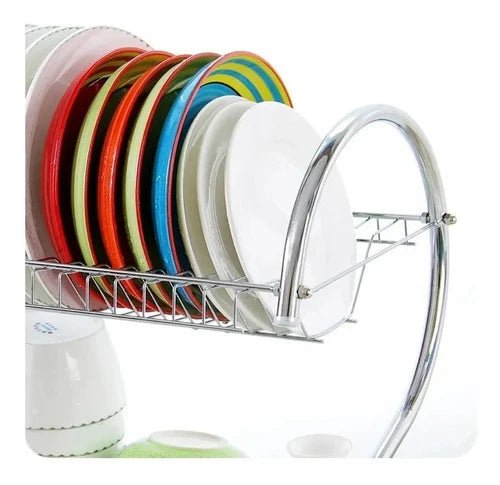 ESCURRIDOR METALICO DOS PISOS - Muebles Dummi