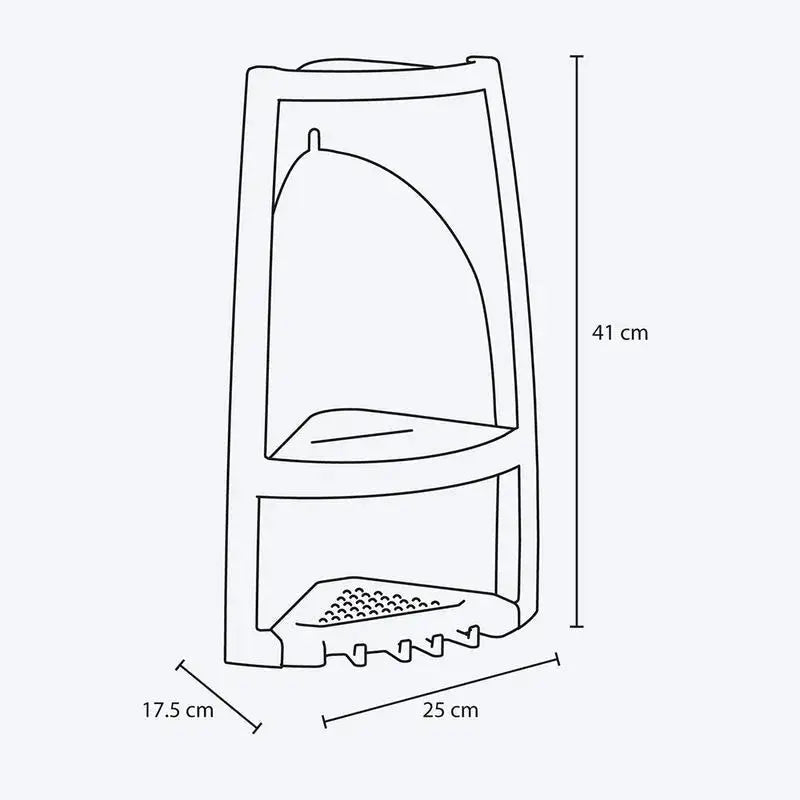 Esquinero De Baño - Rimax - Muebles Dummi