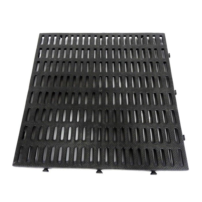 Estiba Industrial Plastica Pequeña Negra - Muebles Dummi