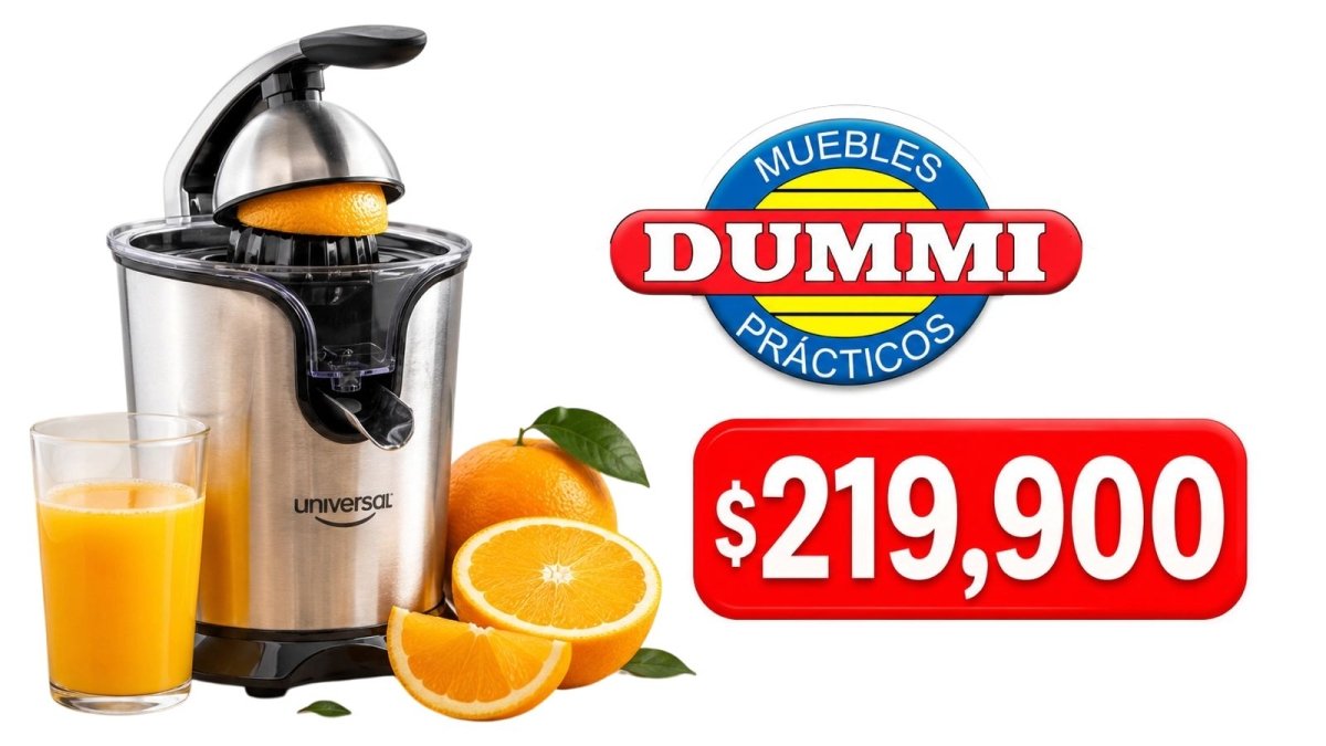 Exprimidor de Citricos Inox - Universal - Muebles Dummi