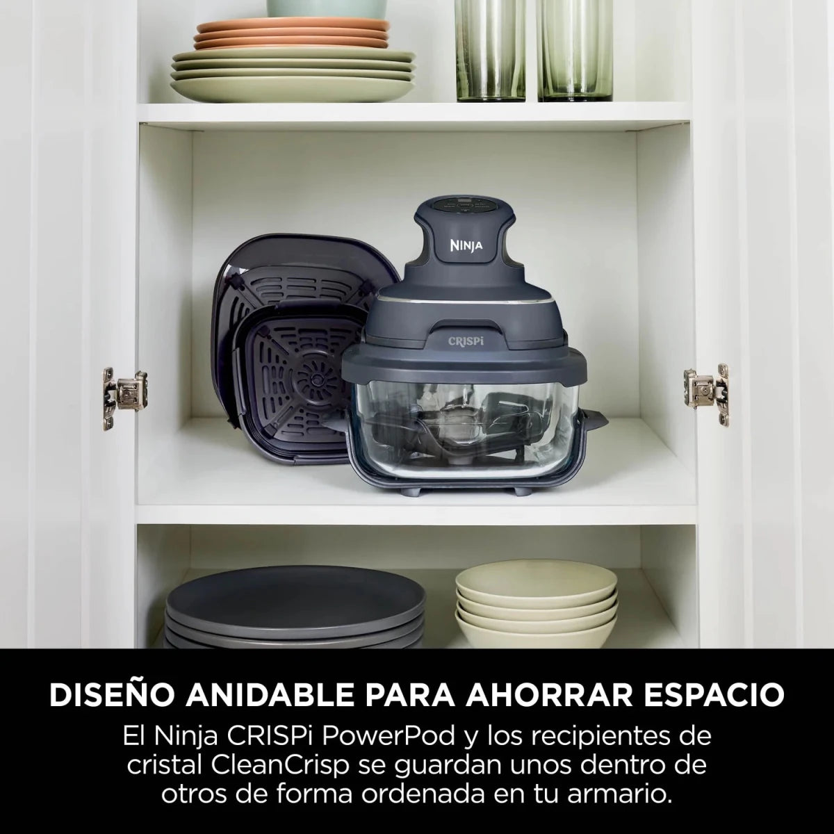 Freidora de Aire 4 en 1 Ninja Crispi - Muebles Dummi